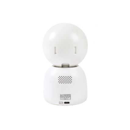 Beaba - Monitor de bebé inteligente recarregável ZEN NIGHT 720p 5V 4000 mAh Wi-Fi branco