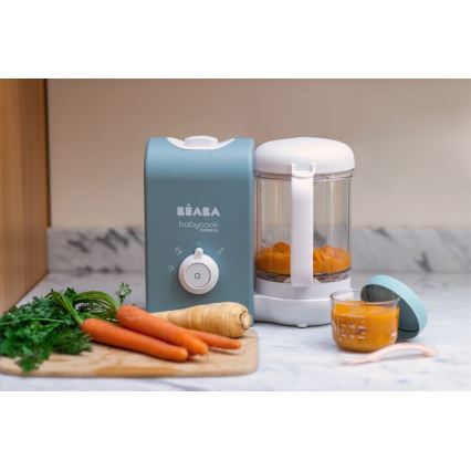 Beaba - Panela a vapor 2em1 BABYCOOK EXPRESS azul