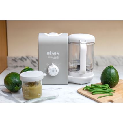 Beaba - Panela a vapor 2em1 BABYCOOK EXPRESS cinzento