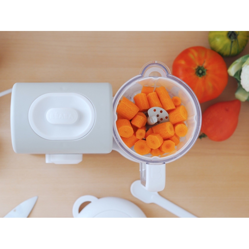 Beaba - Panela a vapor 2em1 BABYCOOK EXPRESS cinzento