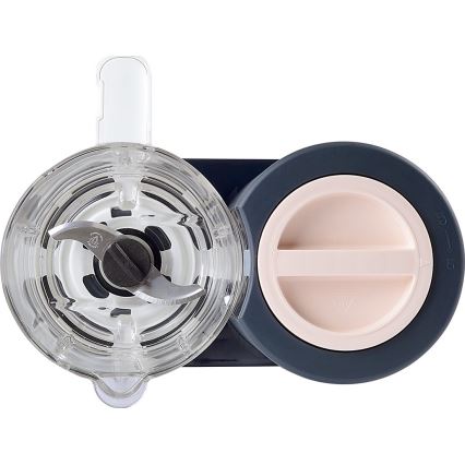 Beaba - Panela a vapor 2em1 BABYCOOK NEO azul/branco
