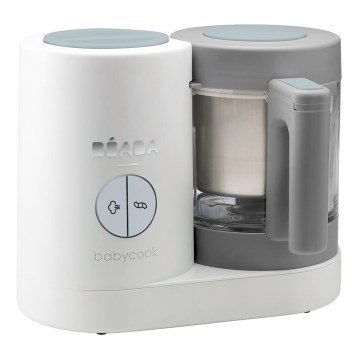 Beaba - Panela a vapor 2em1 BABYCOOK NEO branco/cinzento