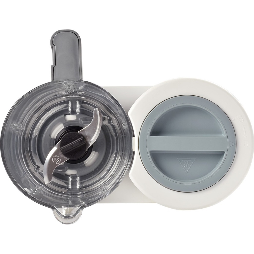 Beaba - Panela a vapor 2em1 BABYCOOK NEO branco/cinzento