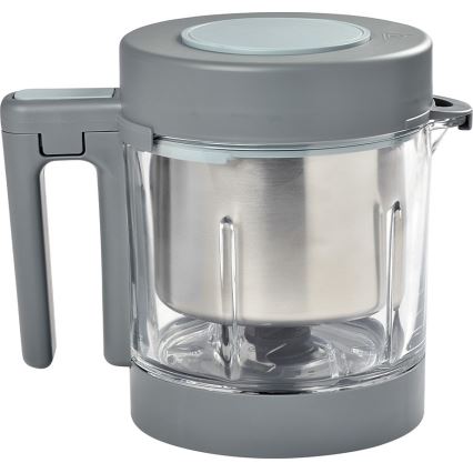 Beaba - Panela a vapor 2em1 BABYCOOK NEO branco/cinzento