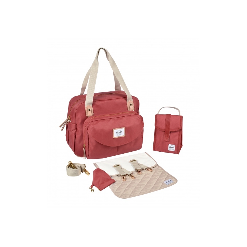 Beaba - Saco de muda da roupa GENEVA vermelho