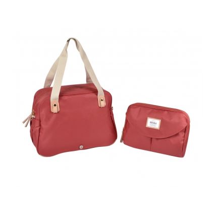Beaba - Saco de muda da roupa GENEVA vermelho