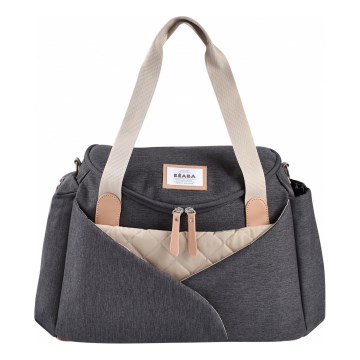 Beaba - Saco de muda da roupa para carrinho de bebé SYDNEY cinzento/bege