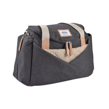 Beaba - Saco de muda da roupa para carrinho de bebé SYDNEY cinzento/bege