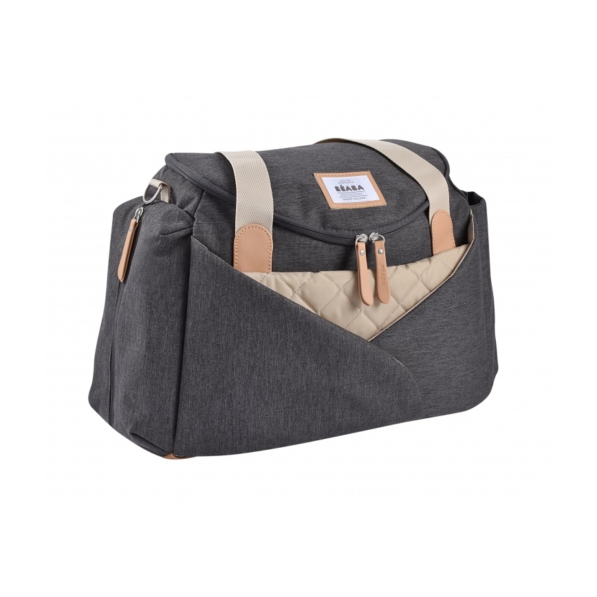 Beaba - Saco de muda da roupa para carrinho de bebé SYDNEY cinzento/bege