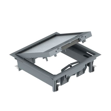 BETTERMANN - Caixa de pavimento para pisos duplos 12 módulos (6 dispositivos 45x45)