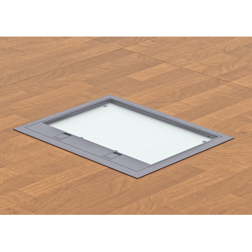 BETTERMANN - Caixa de pavimento para pisos duplos 18 módulos (9 dispositivos 45x45)