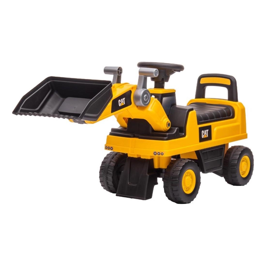 Bicicleta de empurrar carregador CAT 2xAA amarelo/preto