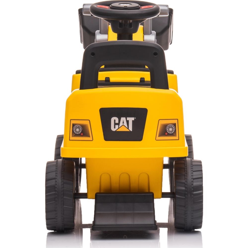 Bicicleta de empurrar carregador CAT 2xAA amarelo/preto