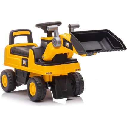 Bicicleta de empurrar carregador CAT 2xAA amarelo/preto