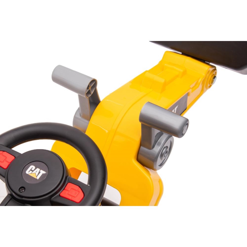 Bicicleta de empurrar carregador CAT 2xAA amarelo/preto