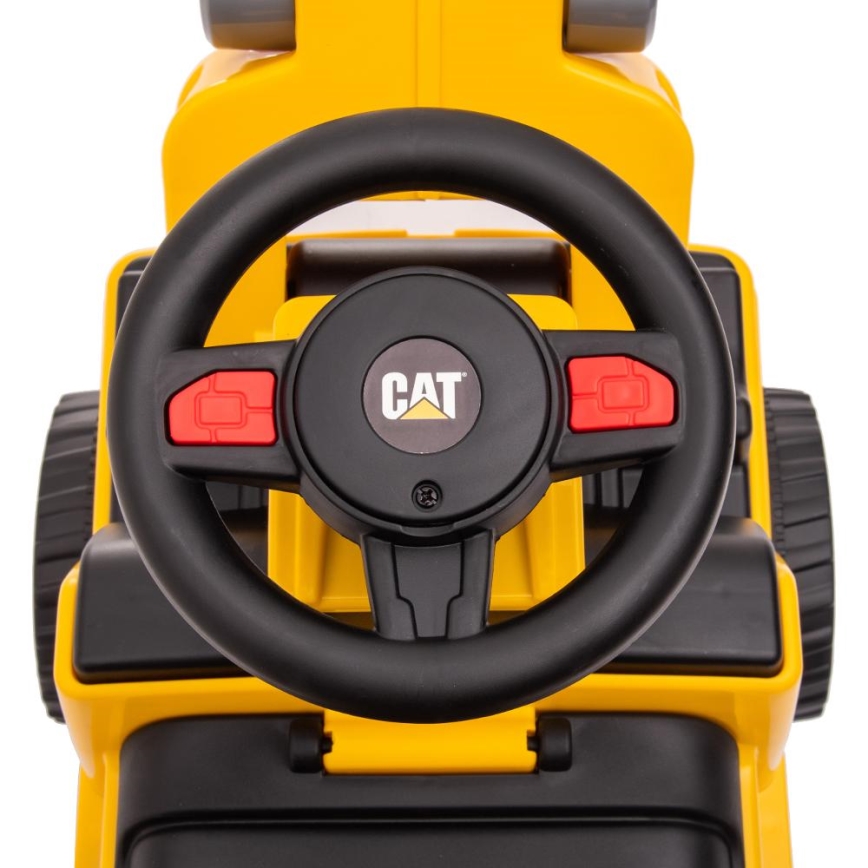 Bicicleta de empurrar carregador CAT 2xAA amarelo/preto