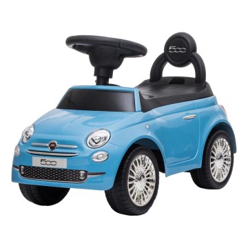 Bicicleta de empurrar Fiat 500 2xAA azul