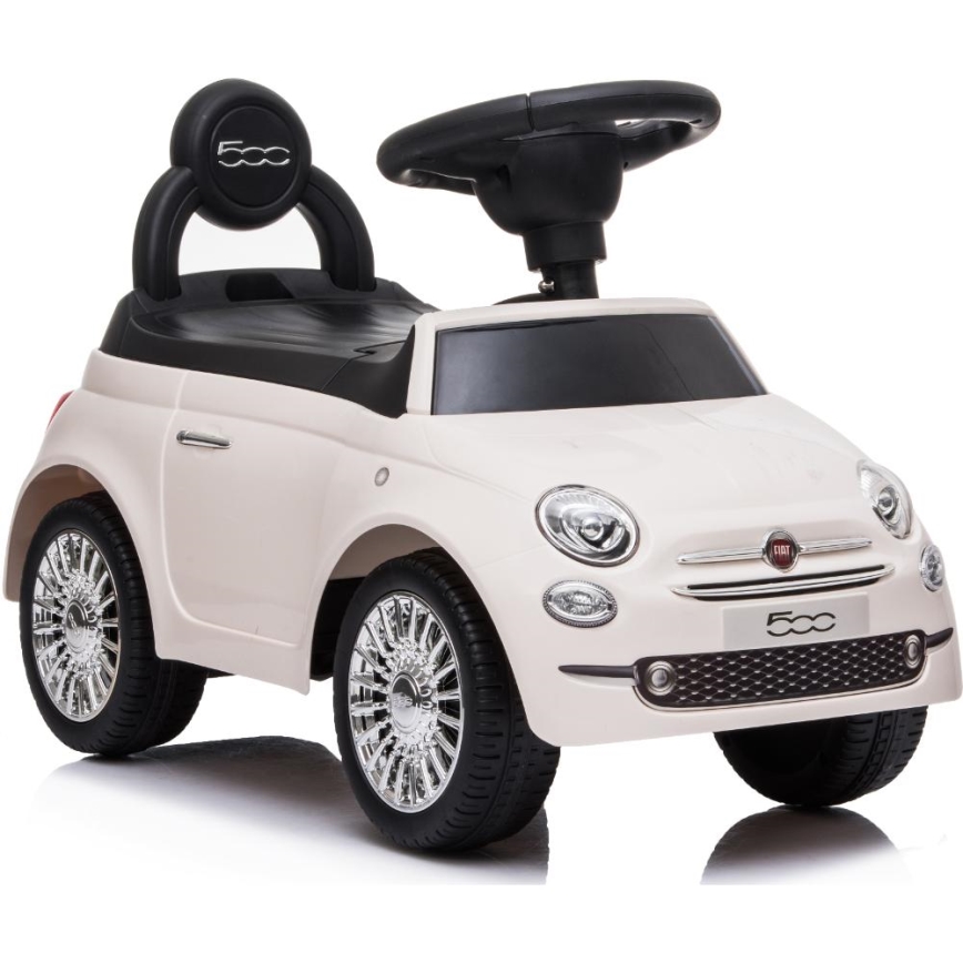 Bicicleta de empurrar Fiat 500 2xAA creme