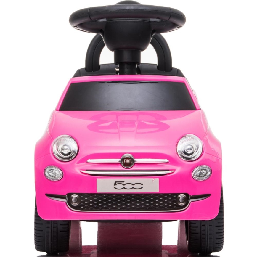 Bicicleta de empurrar Fiat 500 2xAA rosa