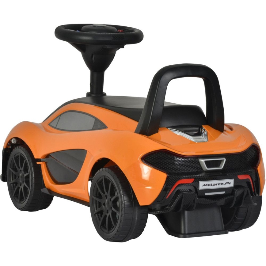 Bicicleta de empurrar McLaren laranja/preto