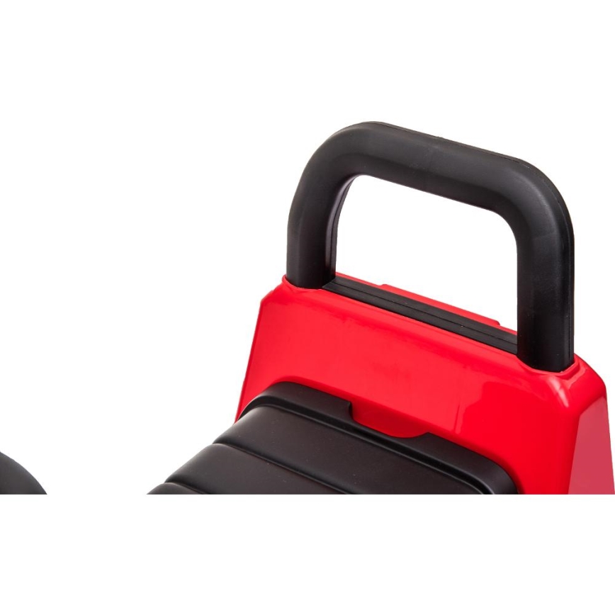 Bicicleta de empurrar Mercedes Camião dos bombeiros 2xAA vermelho