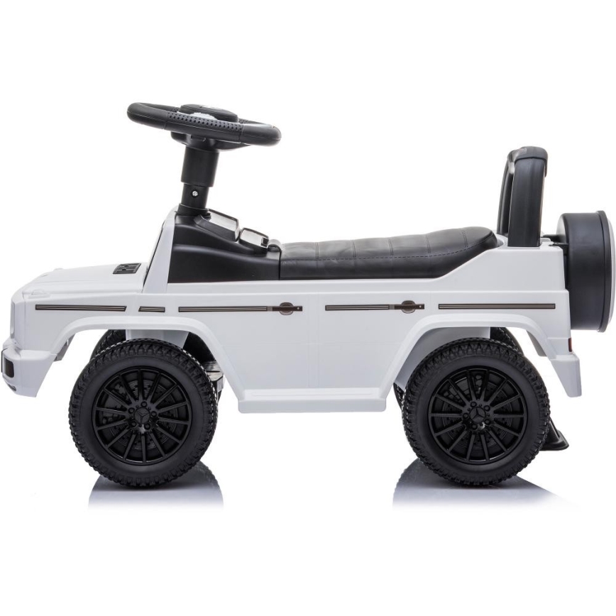 Bicicleta de empurrar Mercedes G350d 2xAA branco/preto