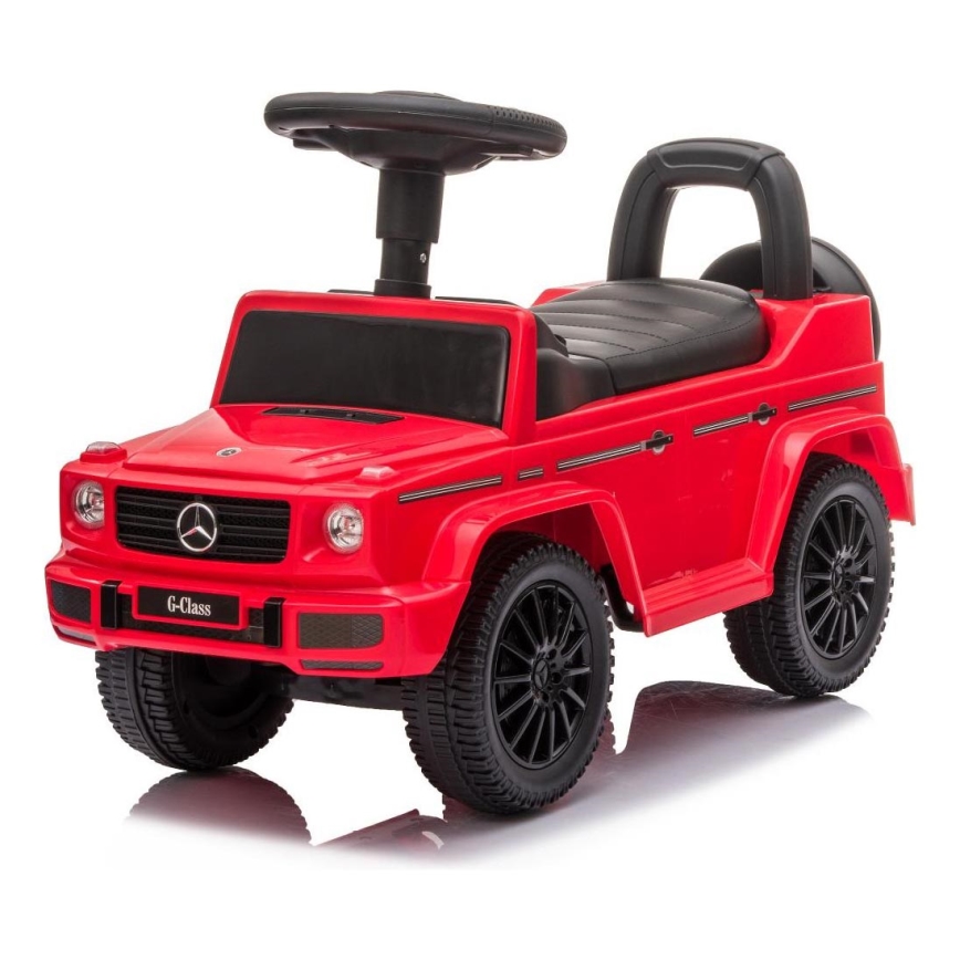 Bicicleta de empurrar Mercedes G350d 2xAA vermelho/preto