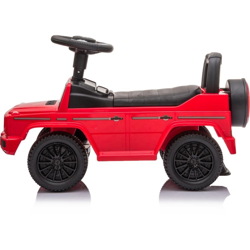 Bicicleta de empurrar Mercedes G350d 2xAA vermelho/preto