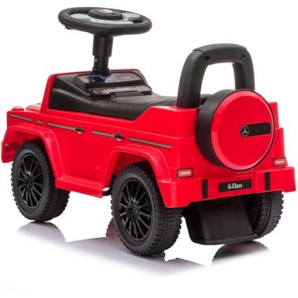 Bicicleta de empurrar Mercedes G350d 2xAA vermelho/preto