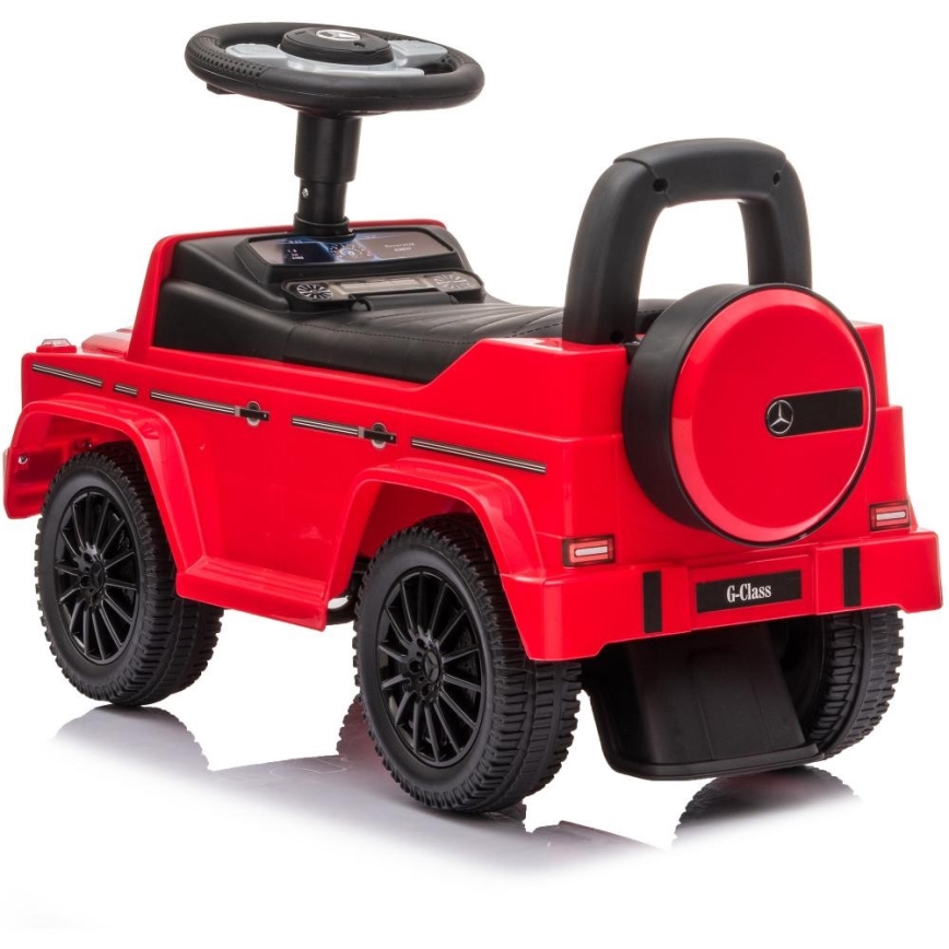 Bicicleta de empurrar Mercedes G350d 2xAA vermelho/preto