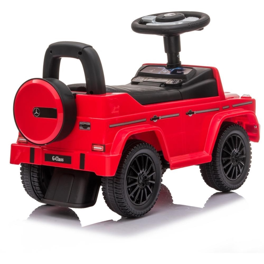 Bicicleta de empurrar Mercedes G350d 2xAA vermelho/preto