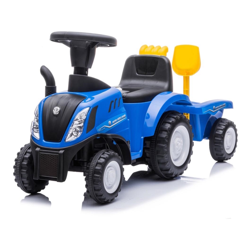 Bicicleta de empurrar NEW HOLLAND 2xAA azul/preto