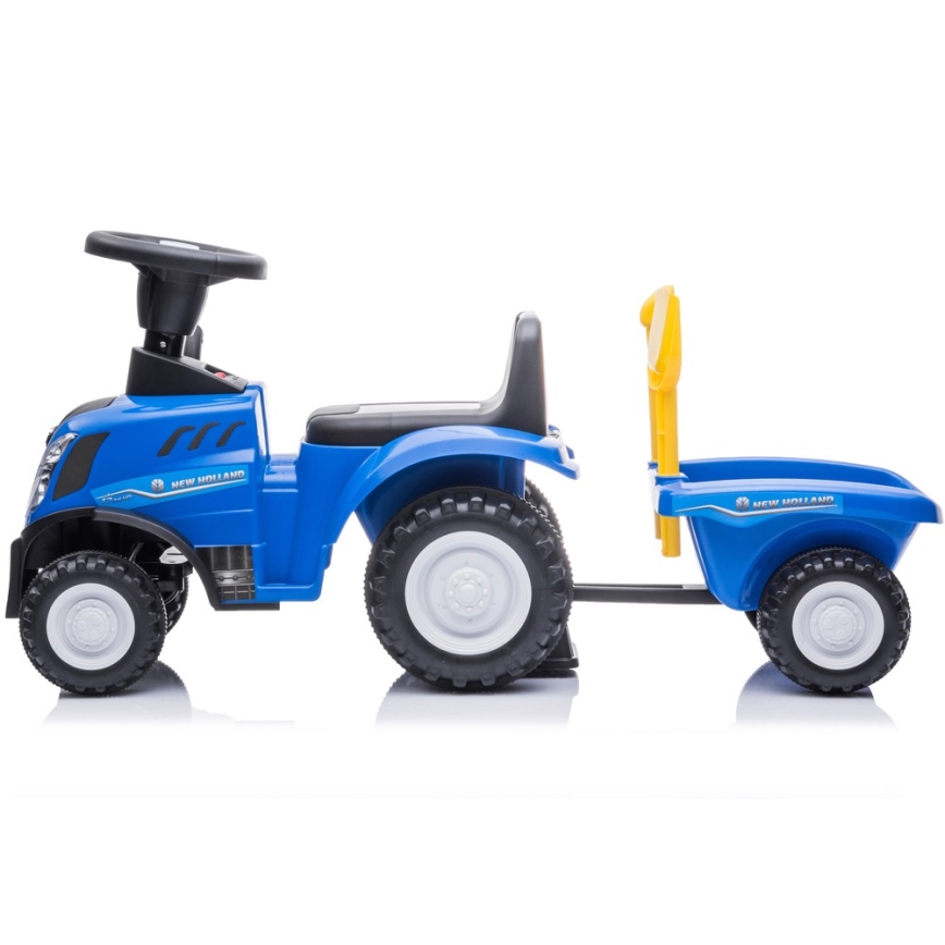Bicicleta de empurrar NEW HOLLAND 2xAA azul/preto