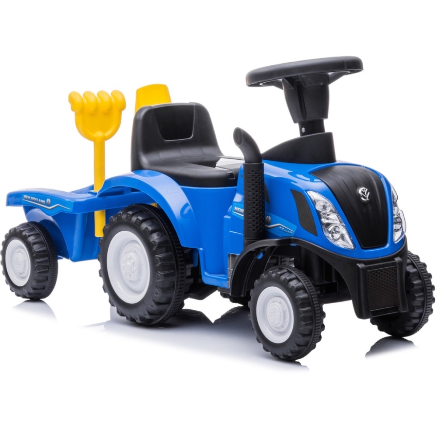 Bicicleta de empurrar NEW HOLLAND 2xAA azul/preto