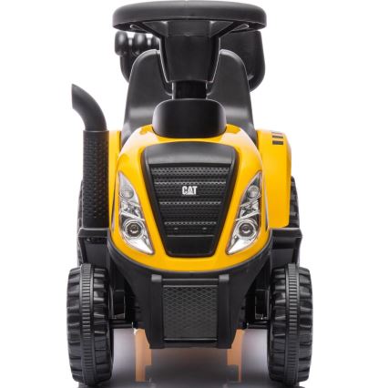 Bicicleta de empurrar trator CAT 2xAA amarelo/preto