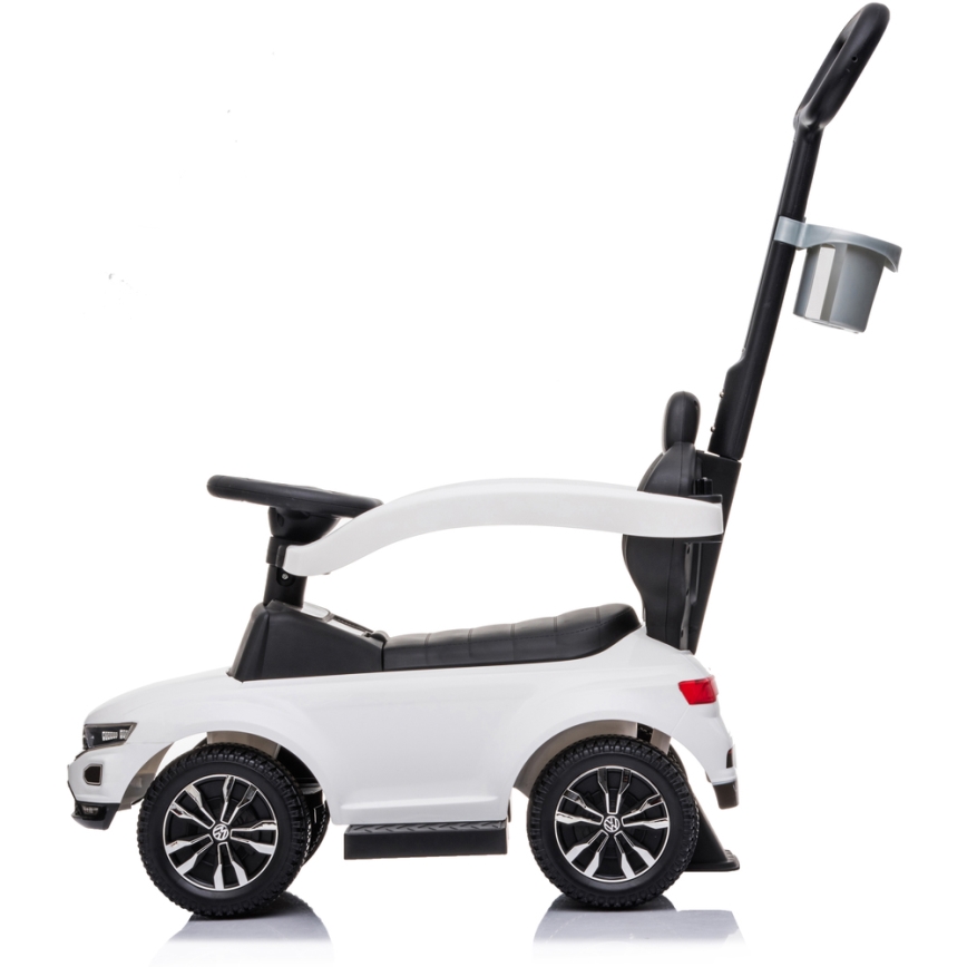 Bicicleta de empurrar Volkswagen 3em1 2xAA branco/preto