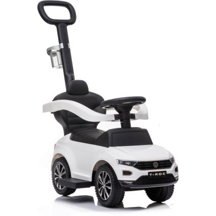 Bicicleta de empurrar Volkswagen 3em1 2xAA branco/preto