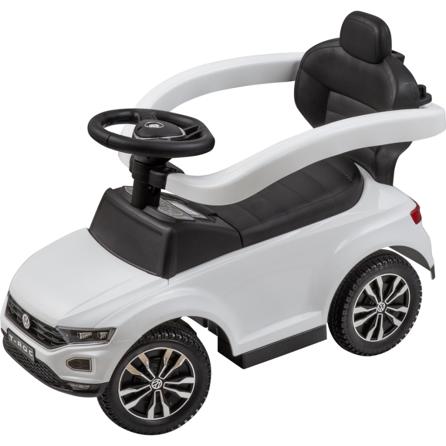 Bicicleta de empurrar Volkswagen 3em1 2xAA branco/preto
