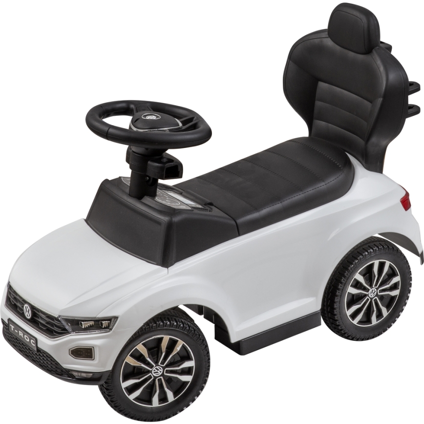 Bicicleta de empurrar Volkswagen 3em1 2xAA branco/preto