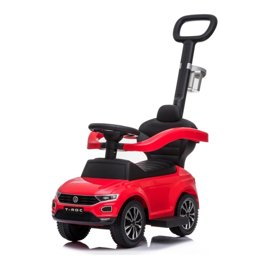 Bicicleta de empurrar Volkswagen 3em1 vermelho/preto