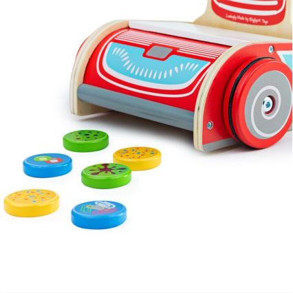 Bigjigs Toys - Aspirador de bastão