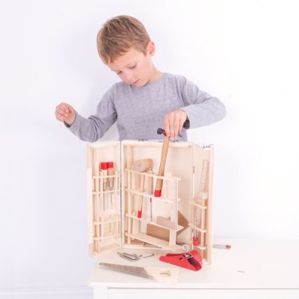 Bigjigs Toys - Caixa com ferramentas Junior