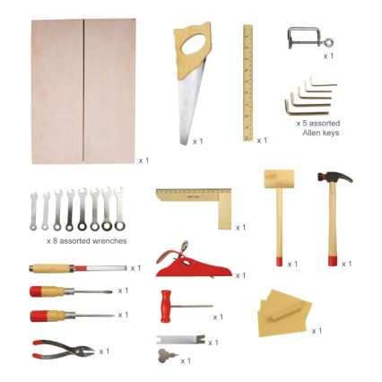 Bigjigs Toys - Caixa com ferramentas Junior
