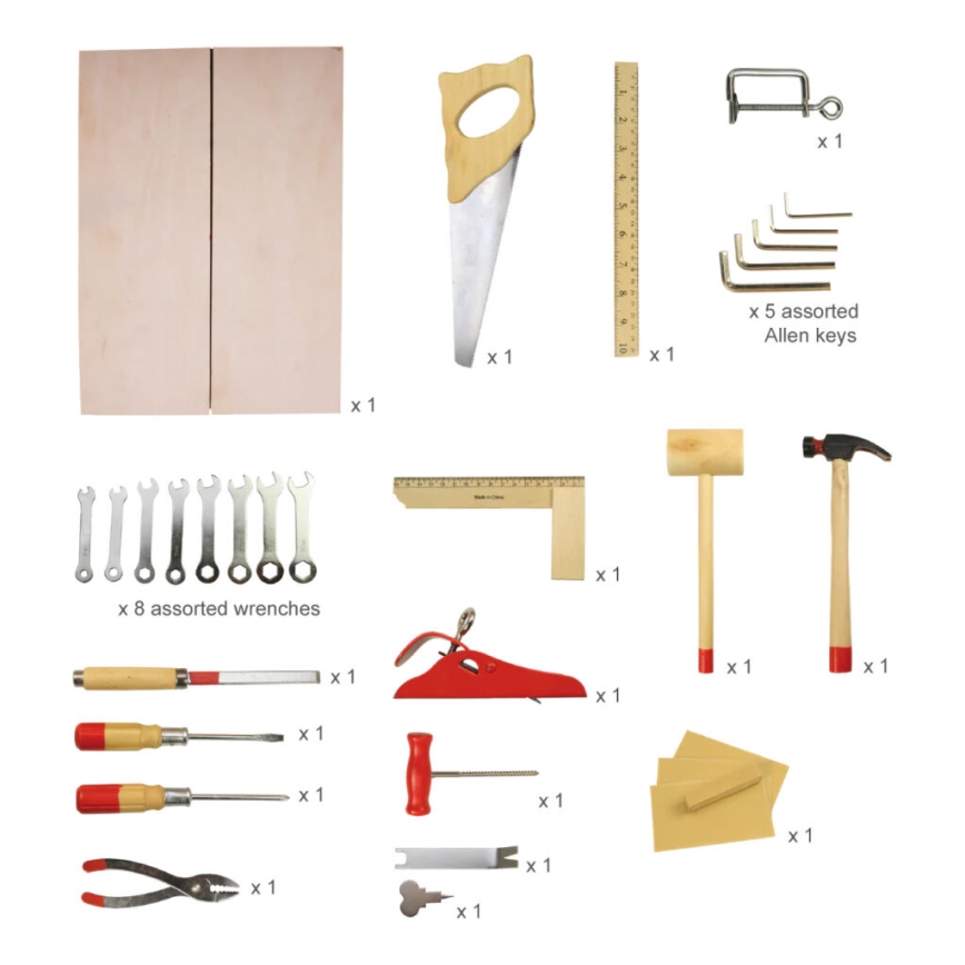 Bigjigs Toys - Caixa com ferramentas Junior