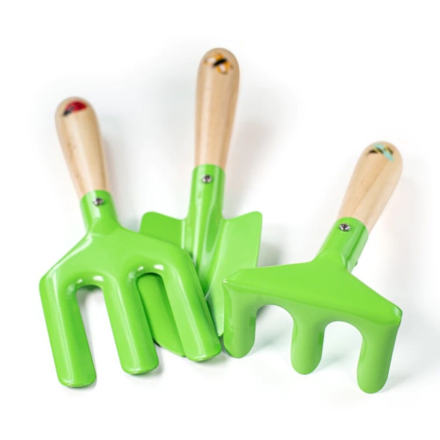 Bigjigs Toys - Conjunto de jardinagem numa caixa