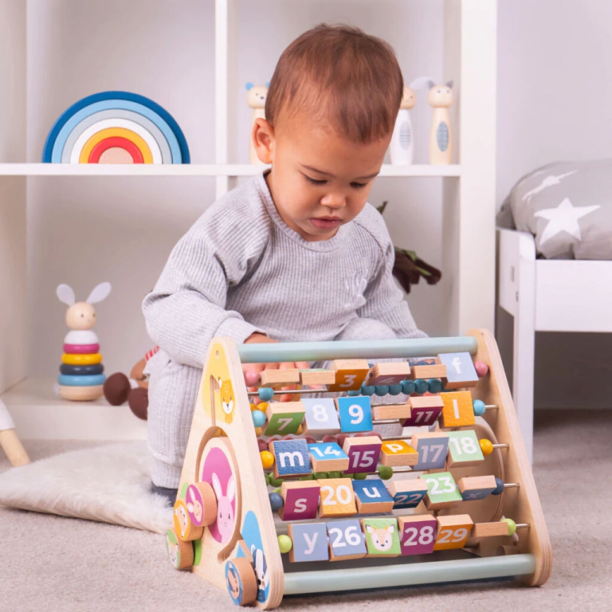 Bigjigs Toys - Triângulo de atividades com animais