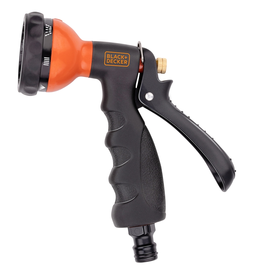 BLACK+DECKER - Pistola de rega com 3 conectores