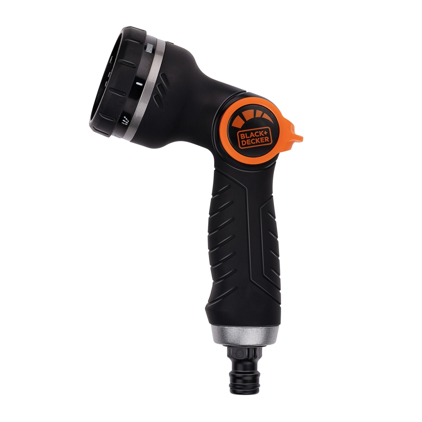 BLACK+DECKER - Pistola de rega com 3 conectores