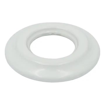 Bohemia-Design - Moldura retro de porcelana simples, branca