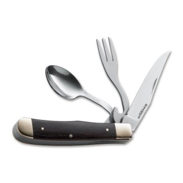 Böker - Canivete com talheres Magnum Bon Appetite 18,7 cm pakka